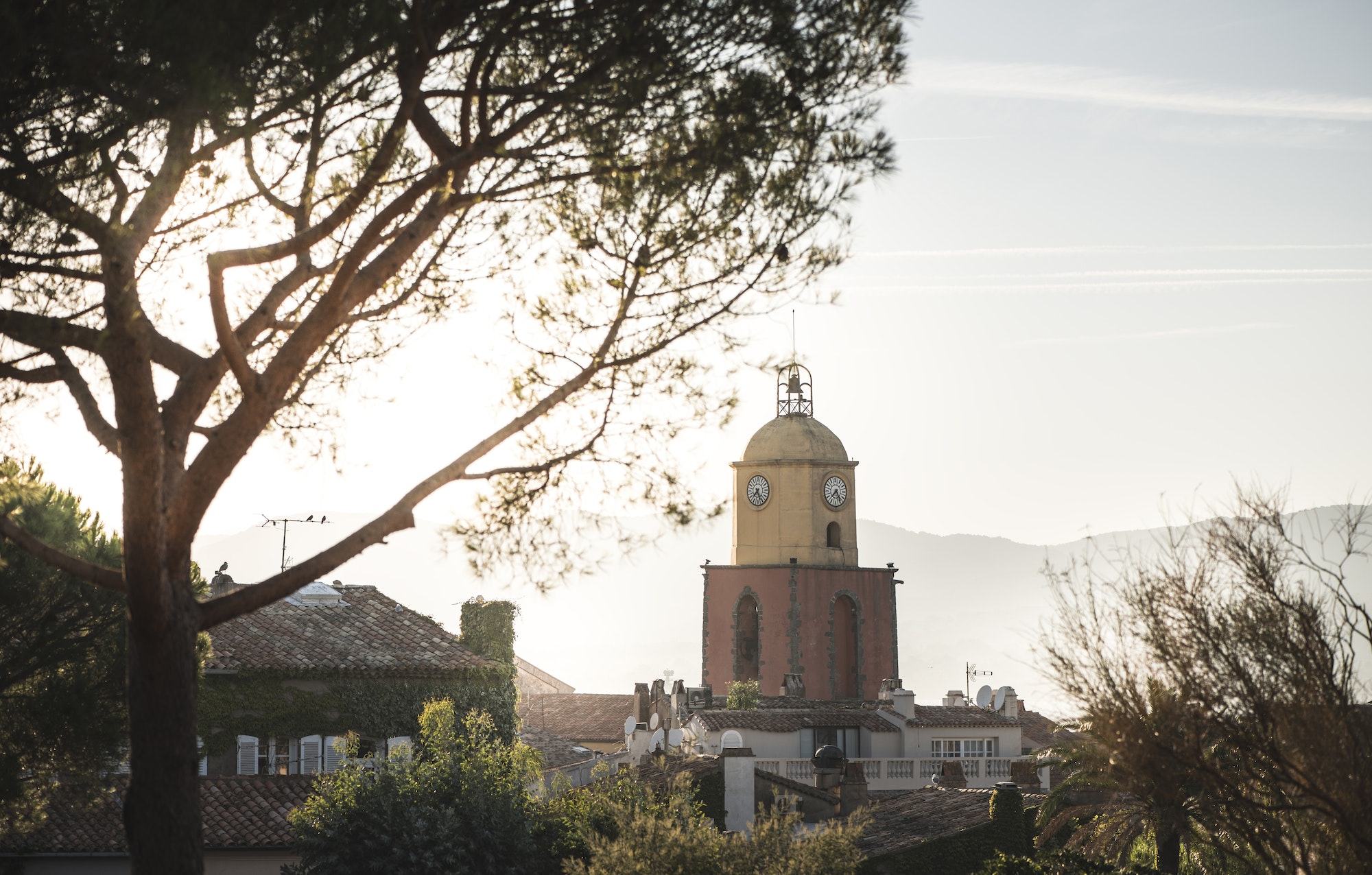 Saint-Tropez the clock tower